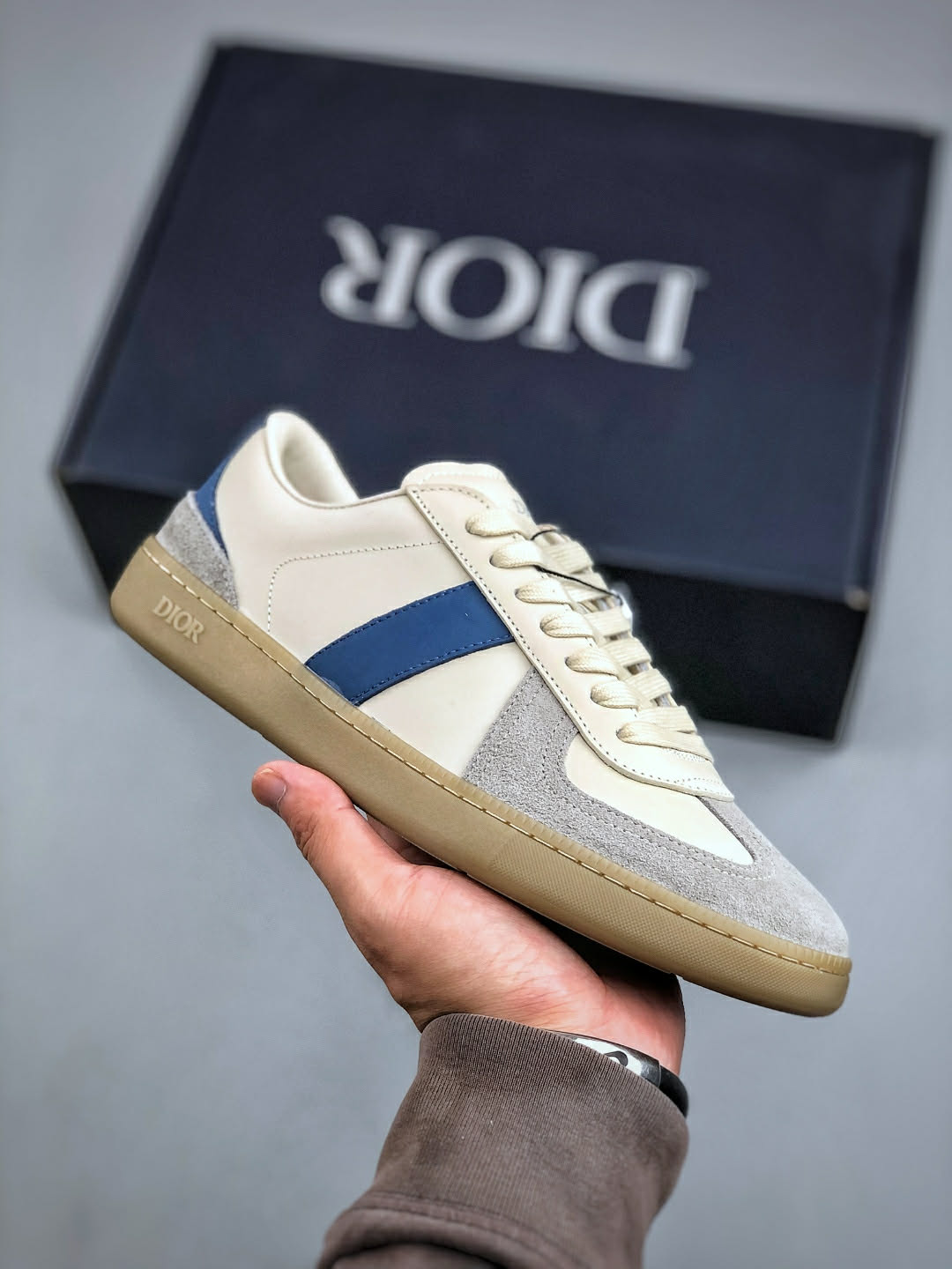 Dior B01 Low “Cream Blue”